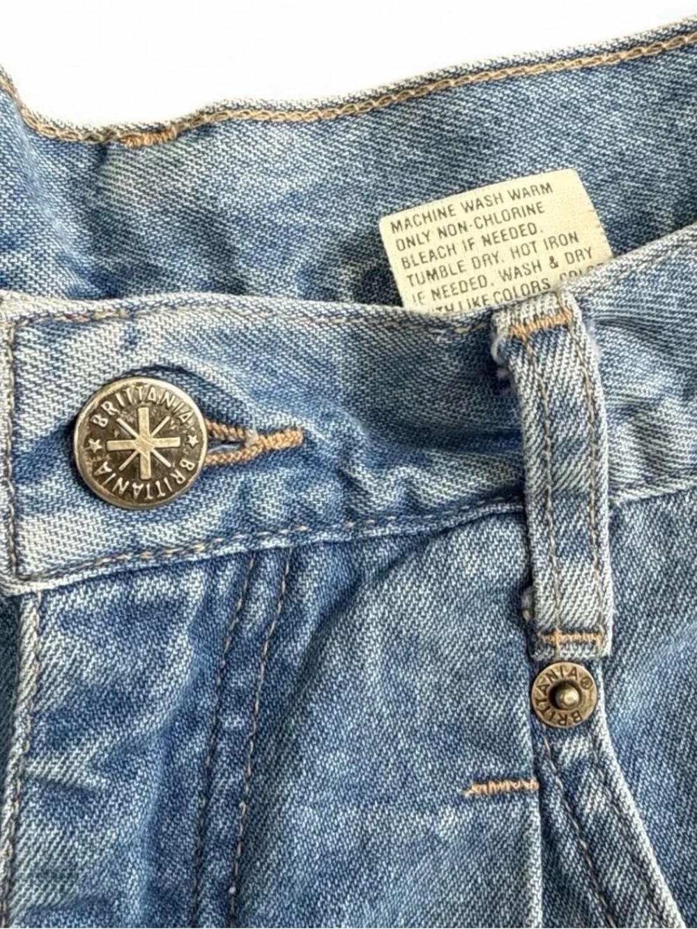 Vintage 90s Britannia Denim Jorts